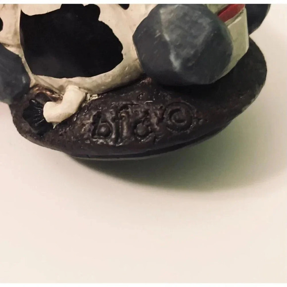 Vintage BFD Cow Figure Milk Carton Resin 2.5 Inch  Tall - Picture 8 of 13